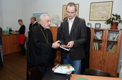 Slavnostní předání Pravoslavné encyklopedie - významného knižního daru pro Slovanskou knihovnu