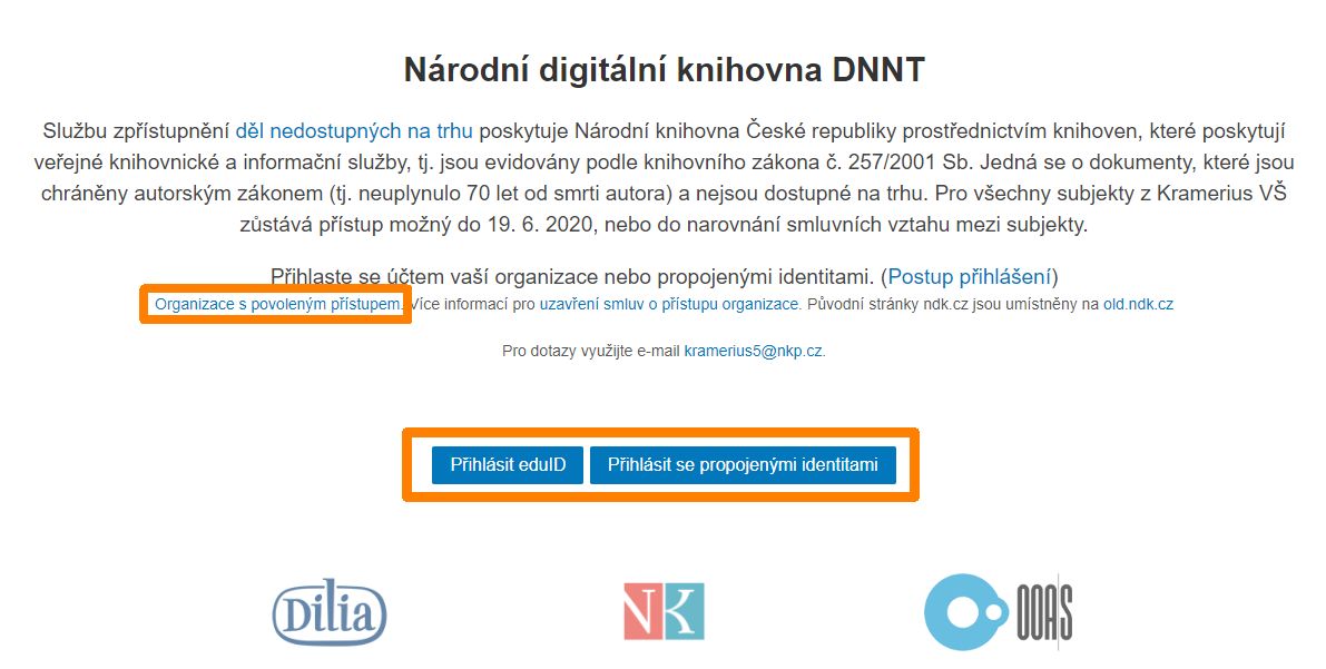 NDK DNNT uvod