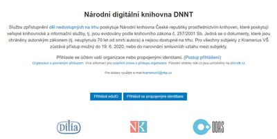 NDK DNNT uvod