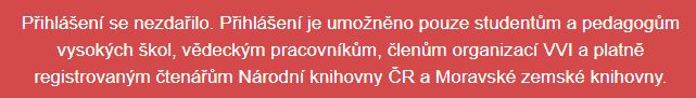 NDK pro VŠ - neoprávněný přístup - text